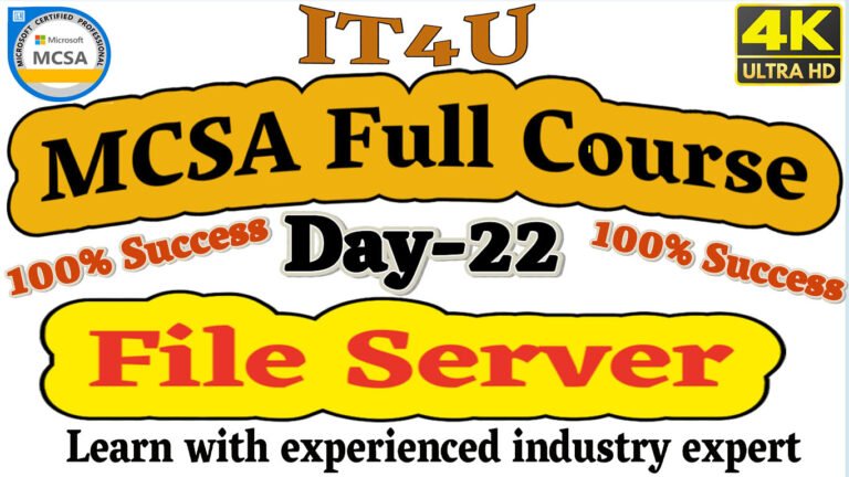 MCSA Day-22 Storage Server